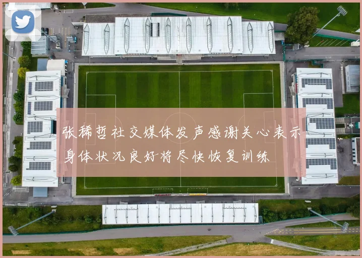张稀哲社交媒体发声感谢关心表示身体状况良好将尽快恢复训练